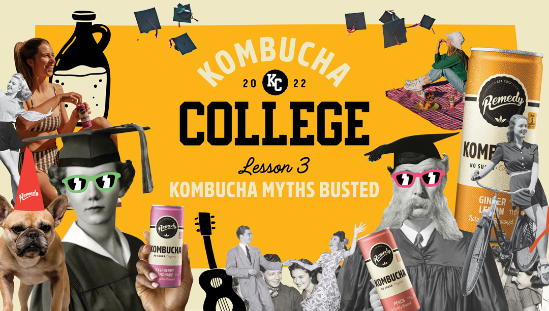 Kombucha College Lesson 3 collage